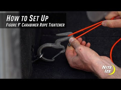 Carabiner Rope Tightener - Figure 9 (SM)