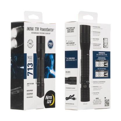 INOVA 713LM T7R RECHARGEABLE FOCUSING FLASHLIGHT