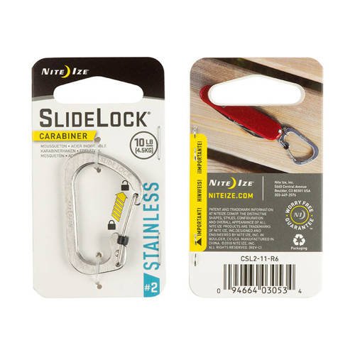 CARABINER WITH SLIDELOCK (SS)
